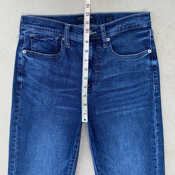 Lucky Brand High Rise Flare Stevie Jeans Sz4/27 - Picture 12 of 16